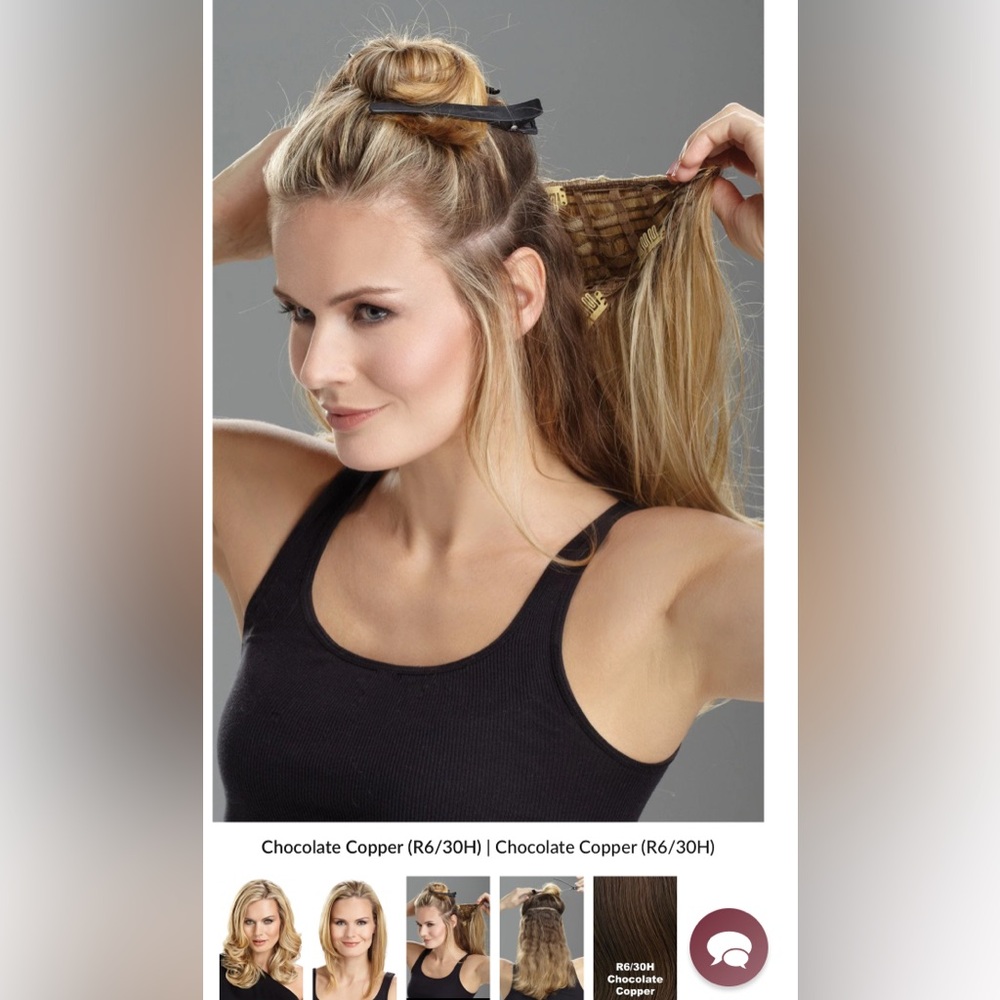 Women hair wig extensions new - Picture 3 of 16